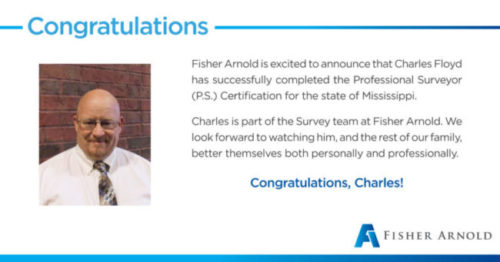 Congratulations Charles Floyd