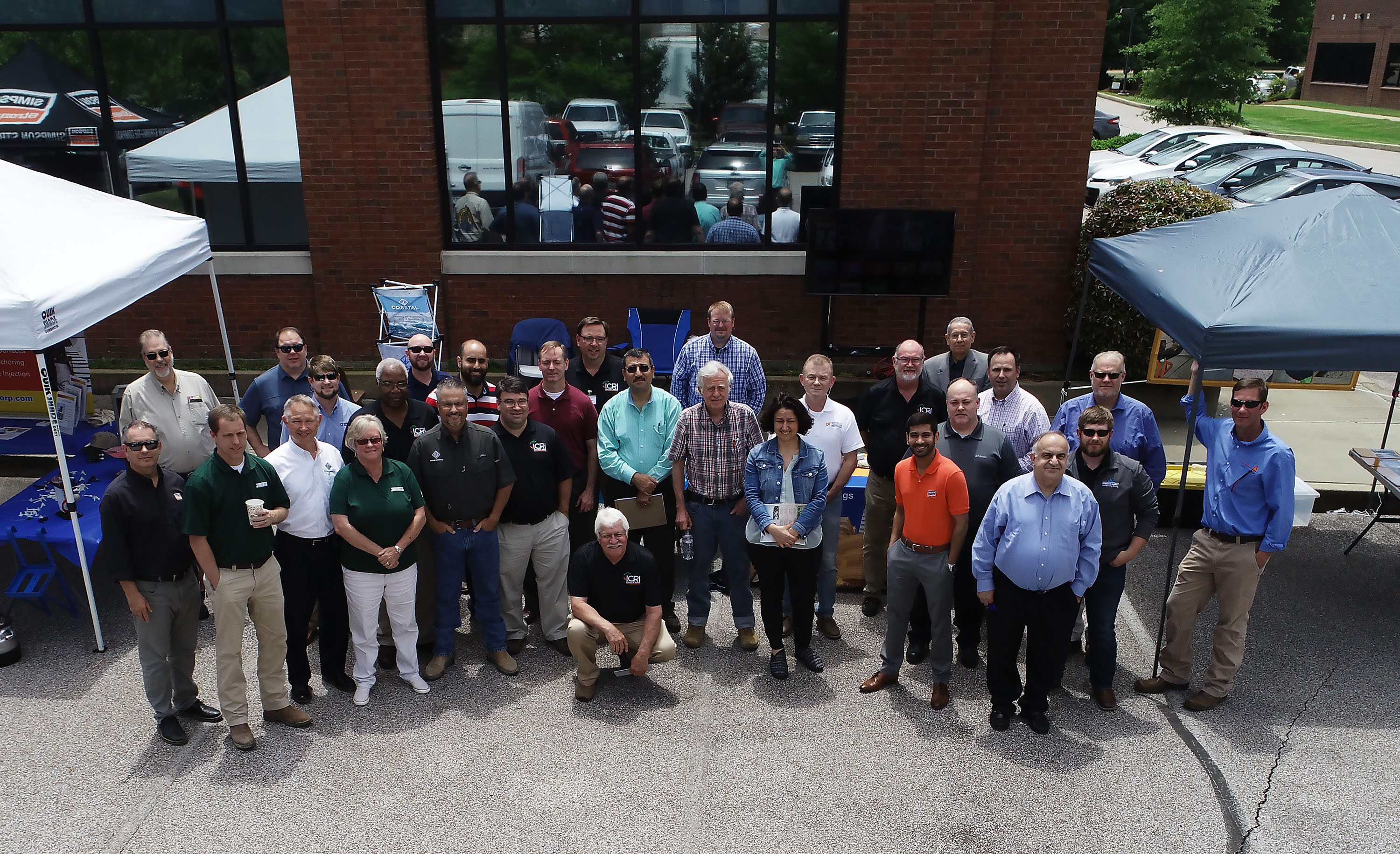 Group photo of everyone attending the training event.