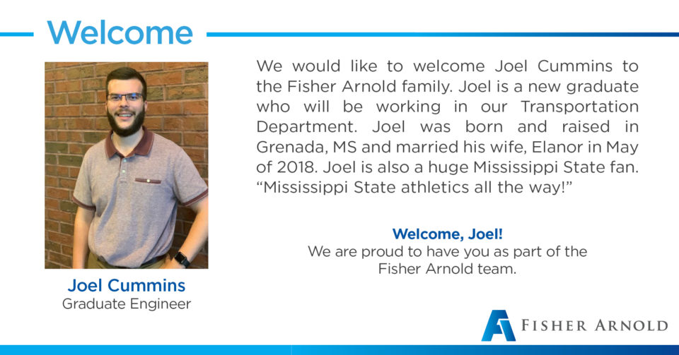 Welcome, Joel!